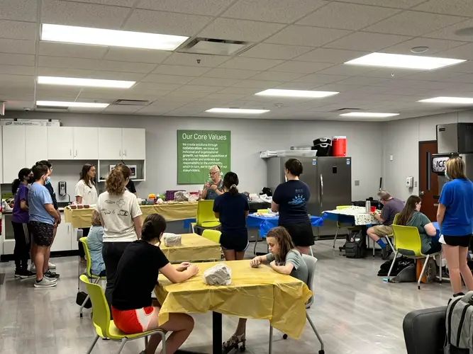 Art workshops inspiring creativity among those with vision loss