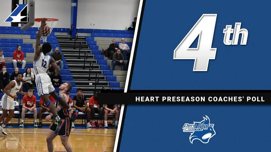 Peru State men's basketball picked fourth in Heart Preseason Poll