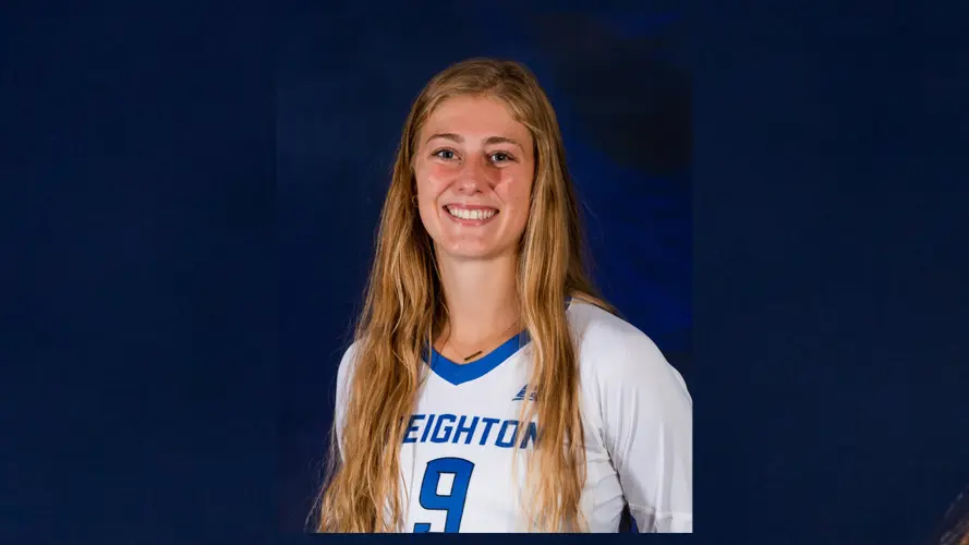 Creighton Volleyball’s Kiana Schmitt Named BIG EAST Defensive Player of the Week