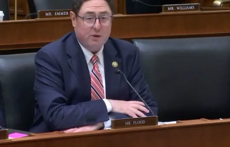 Congressman Flood raises national security questions regarding digital asset broker