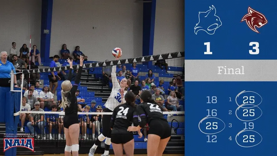 College of the Ozarks Tops Peru State College Volleyball in a Bobcat Battle