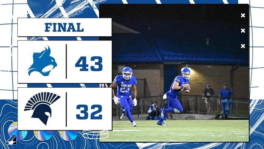 Bobcats Get First Win of the Season on the Gridiron in St. Louis