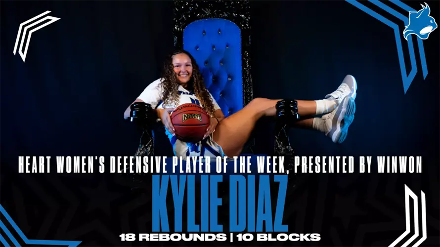 Peru State College WBB Player Grabs HAAC Defensive Player of the Week Award