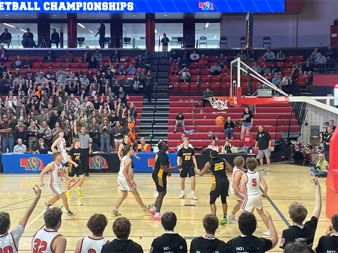 Eagles Soar Back Into State Title Game with Strong Second Half Against Mustangs