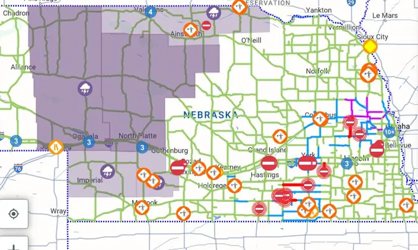 Governor monitors storm recovery
