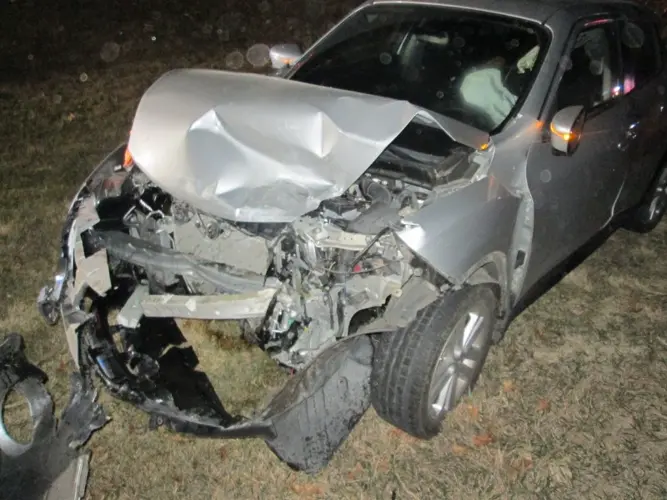 Collision west of Pickrell sends driver, passenger to BCHHC