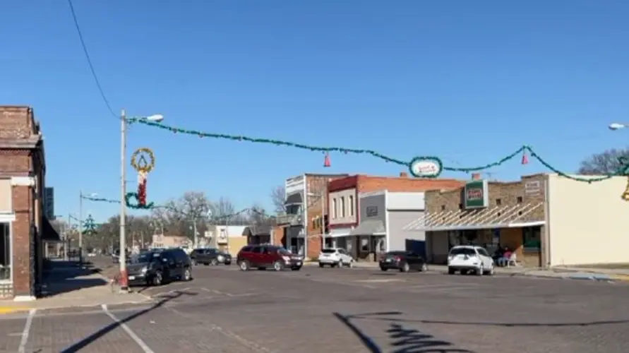 Downtown Wymore reopens, town cleans up day after intense storm