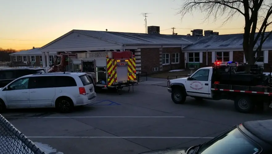 Residents of Wymore assisted living center safe, after early morning fire
