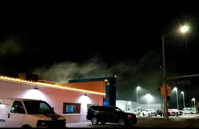 Firefighters sent to Beatrice auto dealership
