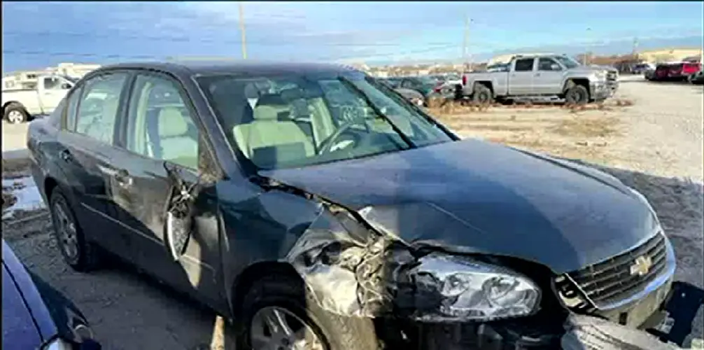 Car given to Nebraska high school student by his late father stolen and wrecked