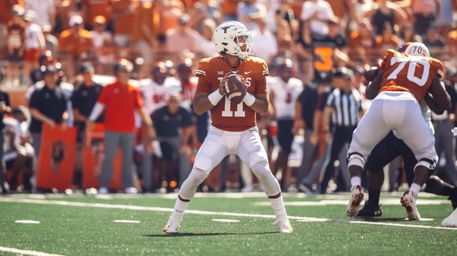 Texas transfer Thompson opens spring as Nebraska’s No. 1 QB