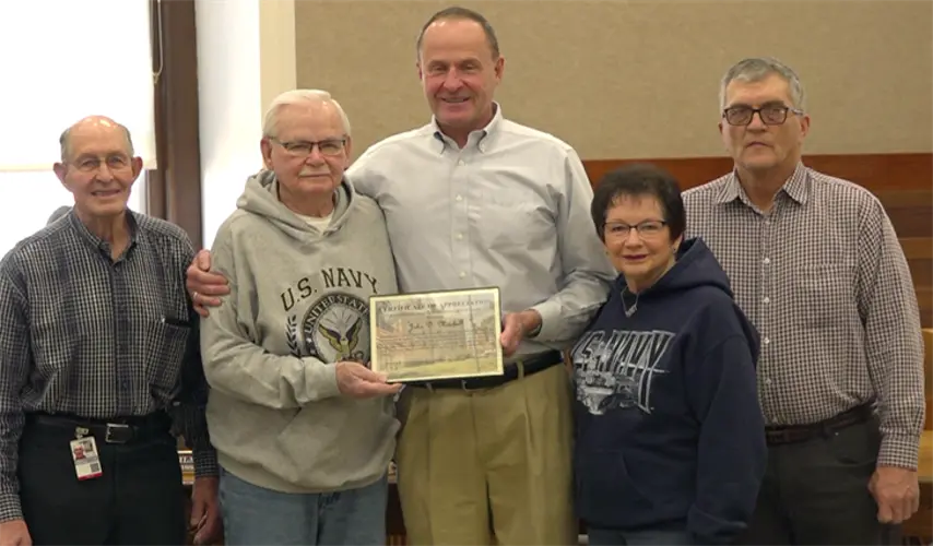 Jefferson County Commissioners award March Veteran of the Month