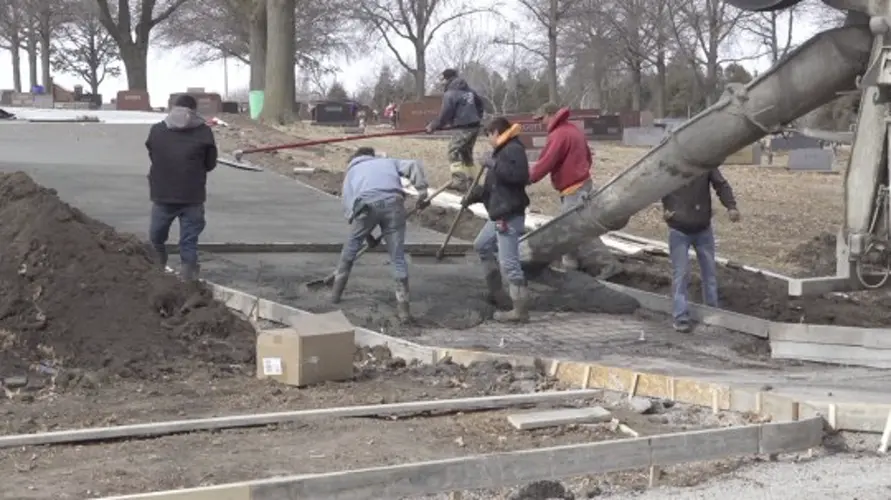 Work begins to repave Fairbury Cemetery roads