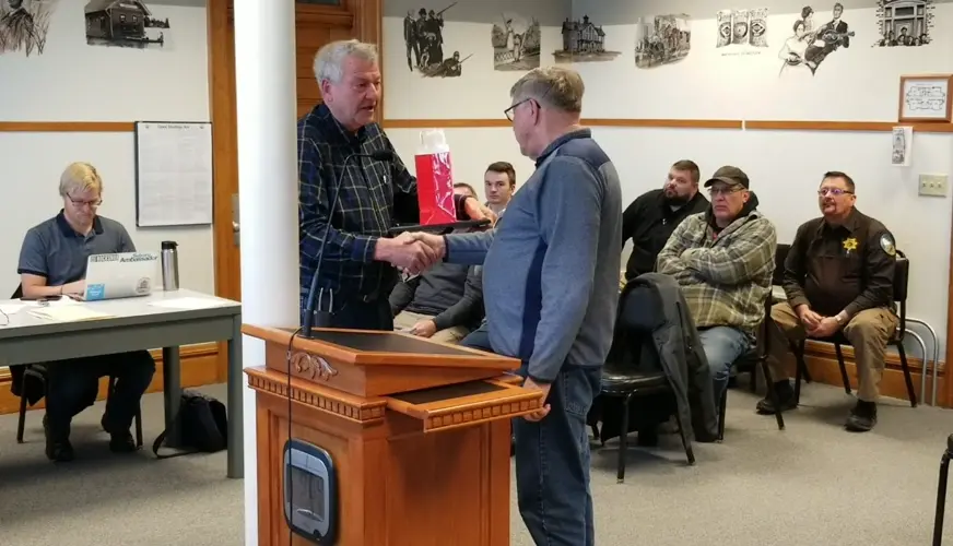 Veteran honored by Gage County, for Vietnam service