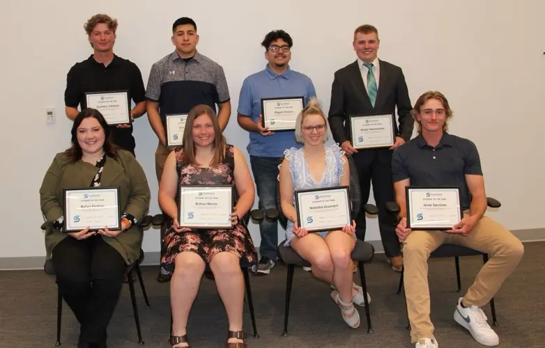 Top students at SCC, honored during local banquet