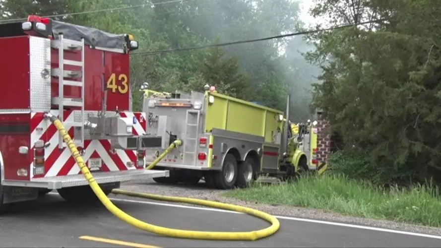 Fire in west Lincoln, RV total loss