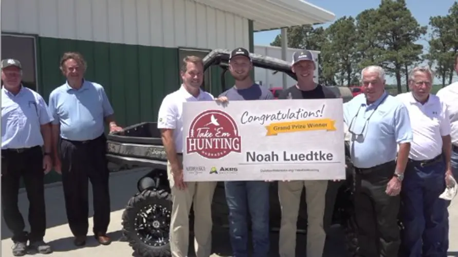 Nebraska Game and Parks, Akrs awards Take ‘Em Hunting prize