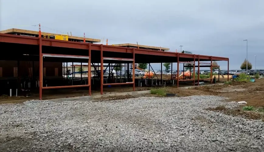 New medical office building coming along, at Beatrice Community Hospital