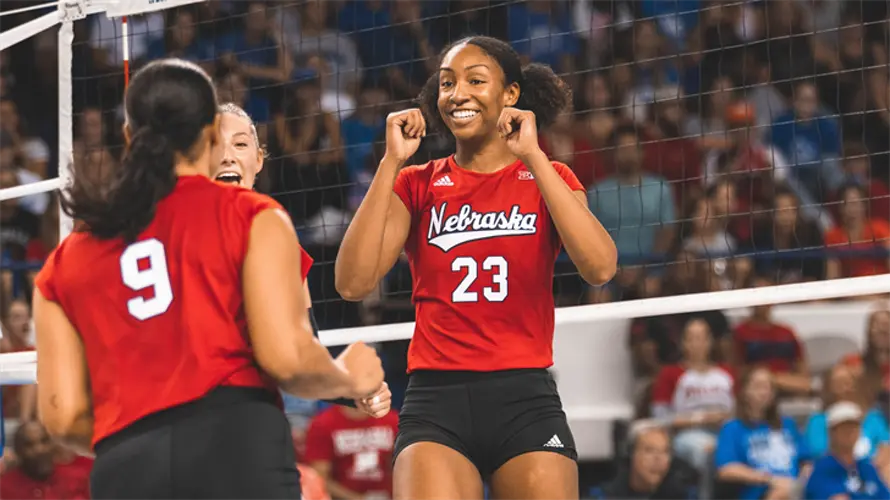 Huskers sweep No. 13 Kentucky on the road