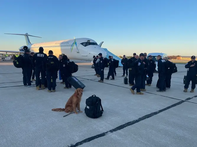 Nebraska Task Force 1 returns from Puerto Rico