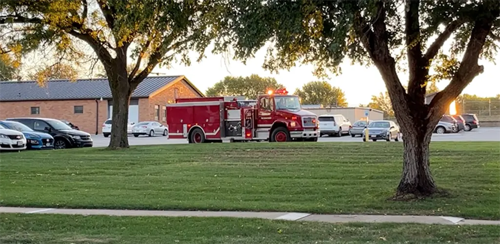 Fairbury Rural FD marks Fire Prevention Week with rides to school
