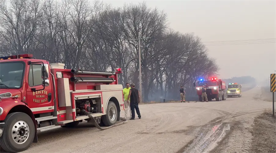 UPDATE: Fires controlled, not spreading per Lancaster County Sheriff