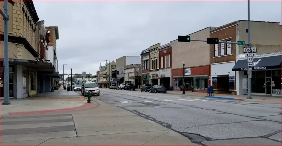 Business starts, slower this past fiscal year....for downtown Beatrice