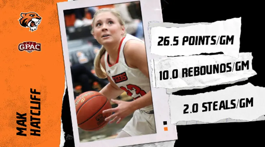 Doane's Hatcliff earns GPAC POTW honors