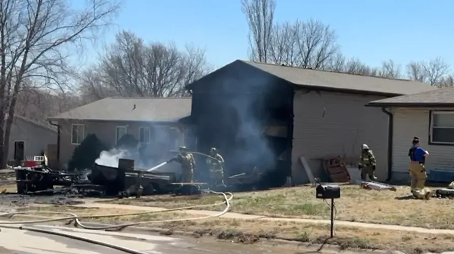 Firefighters respond to fire in Cheney