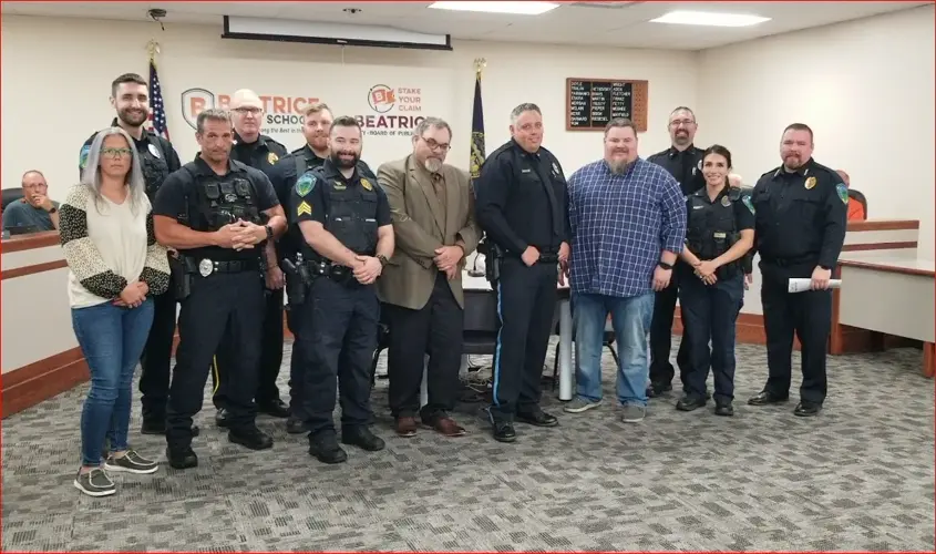 Beatrice Police, dispatcher pay raised, commendations given