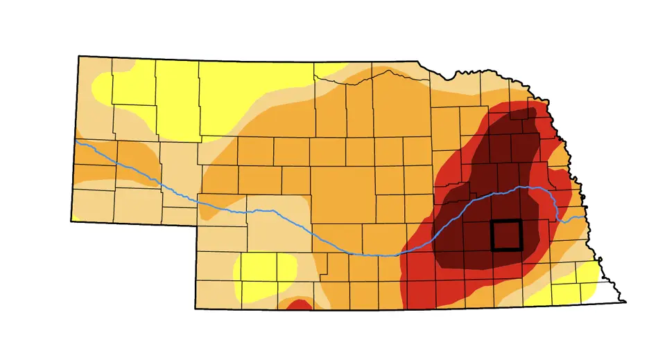 Additional southeast Nebraska counties now under 'exceptional drought'