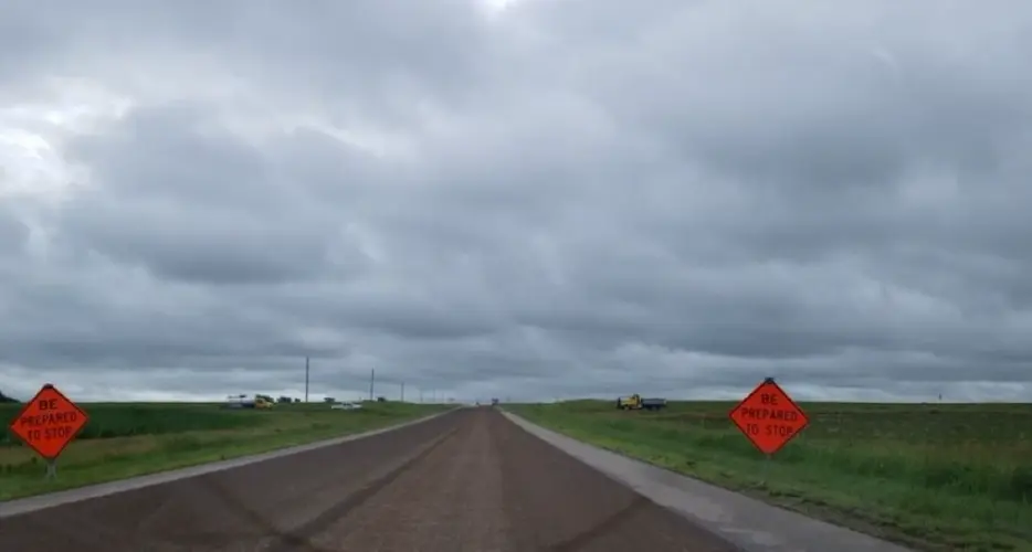Highway work near Tecumseh, Crete...to get underway