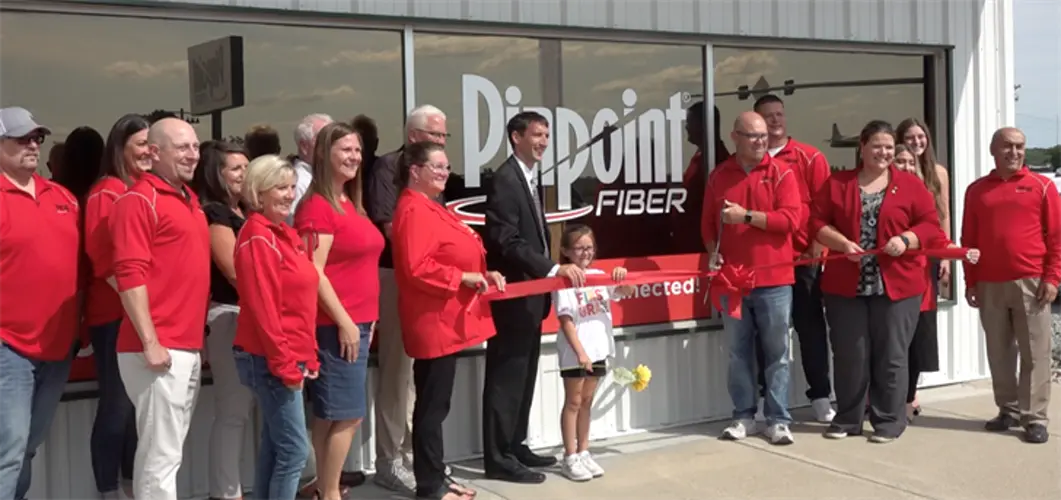 Pinpoint Fiber holds open house, cuts ribbon on new Beatrice location