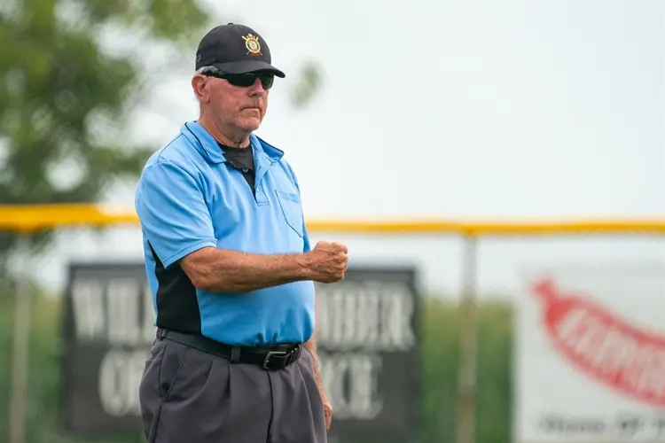 He umpired his first game at 12 years old - now 60 years later, he’s called his last strike