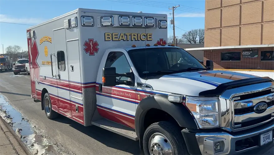 Beatrice Fire and Rescue, BPD respond to two vehicle crash