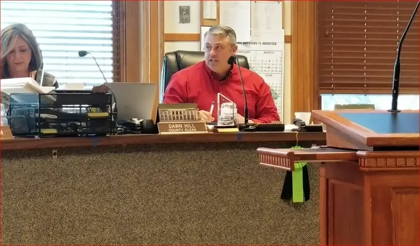 Gage County Board picks officers, for 2024