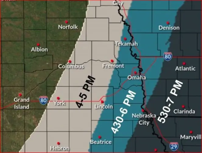 A rare occurrence.....Thursday snow squalls rapidly cutting visibility