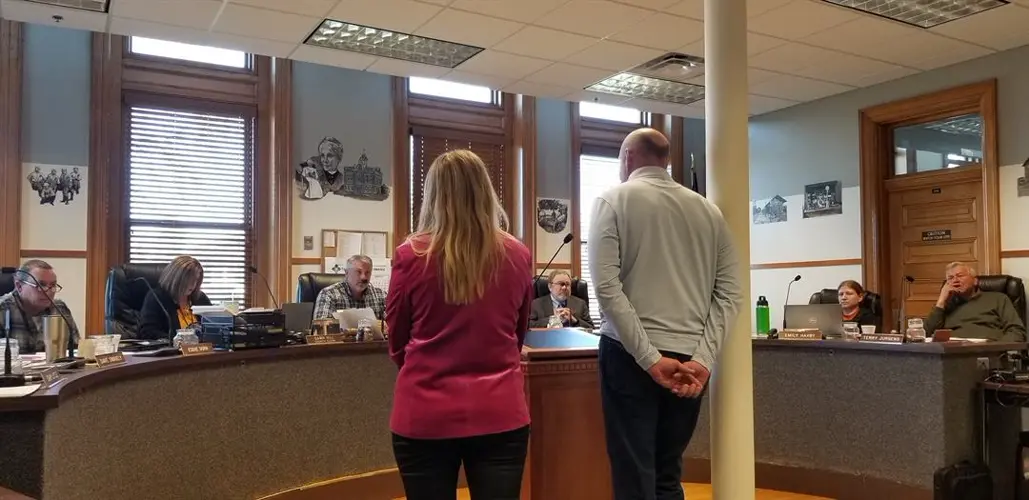 Gage County visitors grant, going to cemetery digital records project