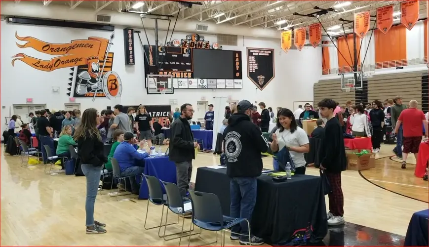 Beatrice High School students learn about local job opportunities