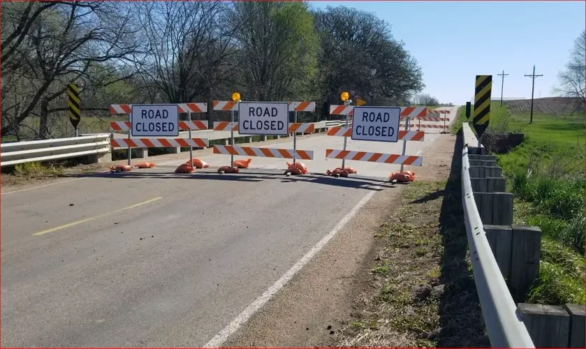 Box culverts could replace closed bridge, east of Pickrell