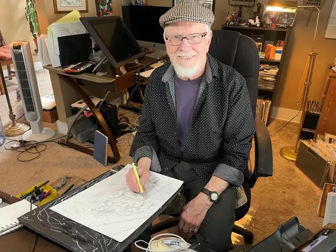 He’s drawn some of America’s most iconic superheroes, Bob Hall isn’t resting on becoming ‘nostalgia’
