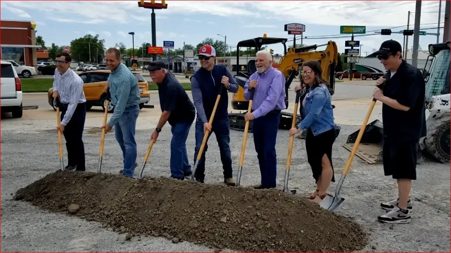 Officials break ground for new Jimmy John's at north Beatrice location