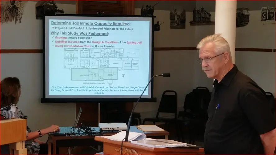 Gage County officials receive needs assessment report on county detention