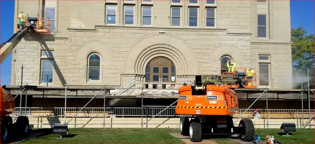 Work underway on final phase of Gage County Courthouse restoration