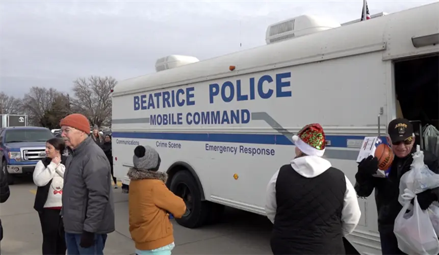 Beatrice Police deliver toys to YMCA for 'stuff the cruiser'
