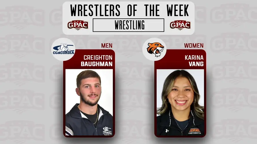 Doane's Vang named GPAC Women's Wrestler of the Week