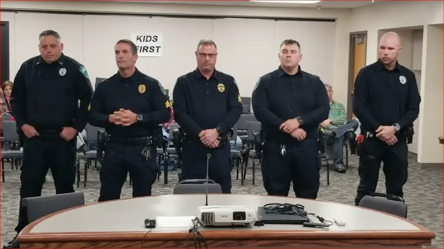 Beatrice Police Honors for response to hostage situation