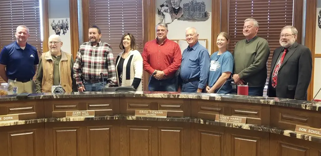 Two Gage County Supervisors end service on the board