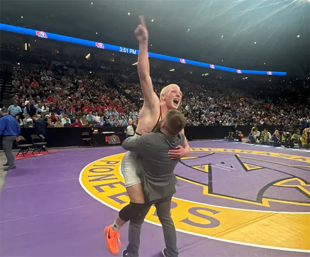 BREAKING: Merrick Johnson wins state championship