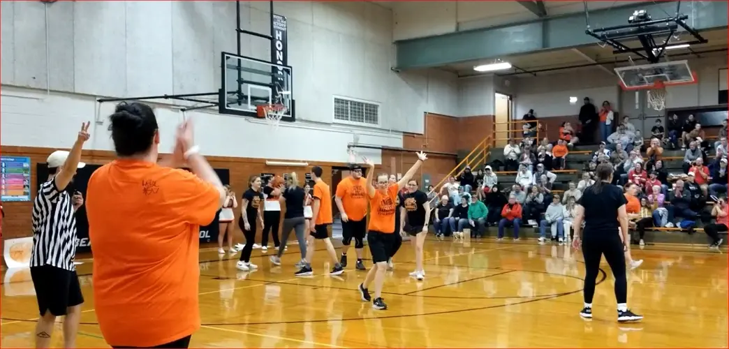 Orange Crush Special Olympians are the stars